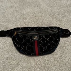 Gucci GG Velvet Belt Bag
